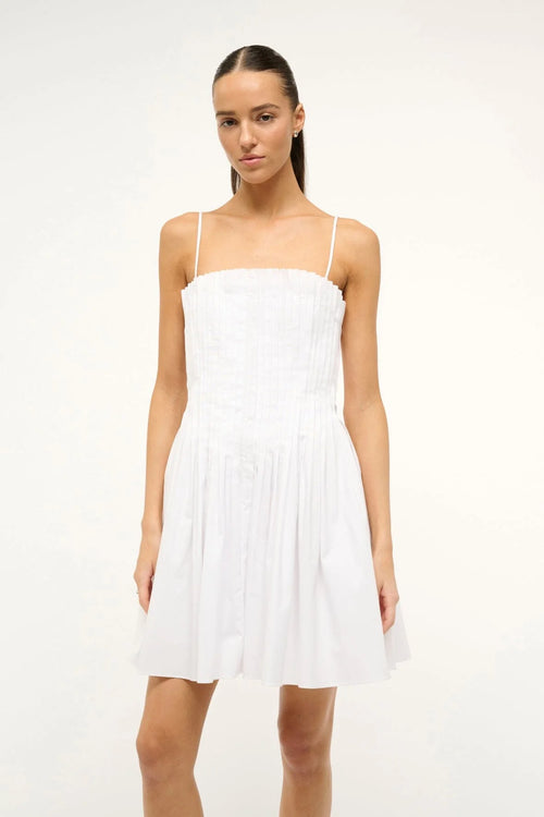 Mini Bella Dress ~ White