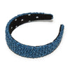 Cobalt Raffia Bessette Headband