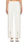 Lincoln Front Slit Knit Pant