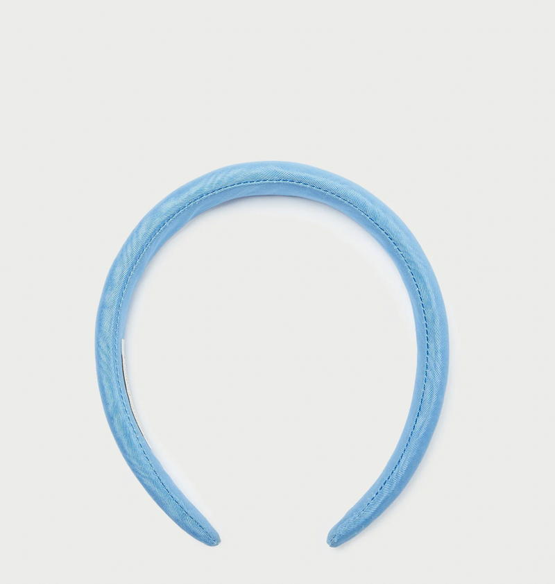 Marina Cornflower Blue Puffy Headband