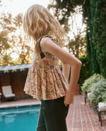 The Dainty Top ~ Paisley Floral
