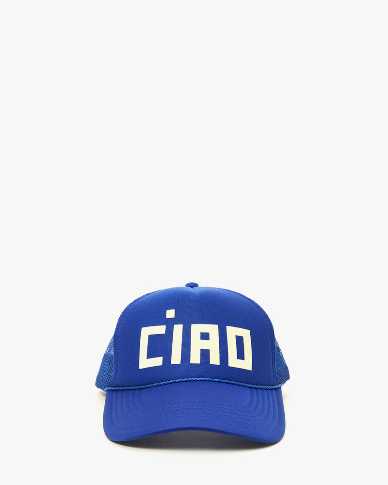 Trucker Hat ~ Ciao Blue