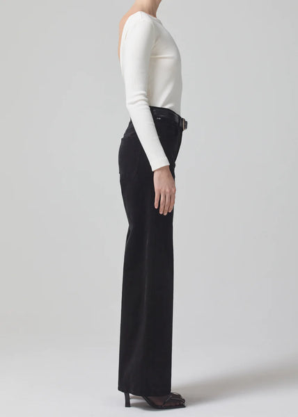 Paloma Baggy Velvet Black