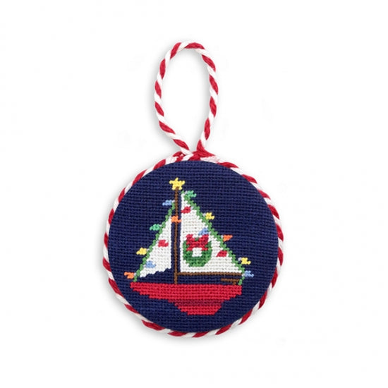 Christmas Sailboat Ornament