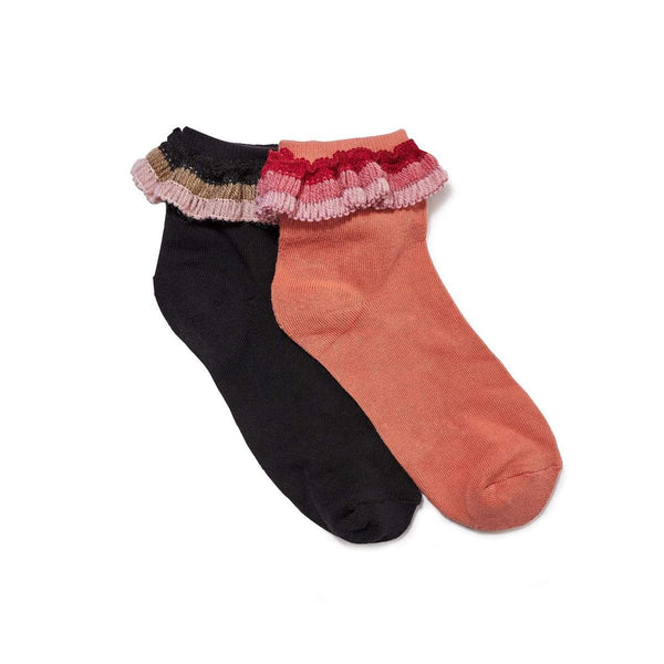 Ocean Sunset Ruffle Socks – Chic Streets