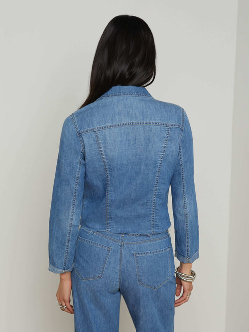 Janelle Slim Raw Jacket