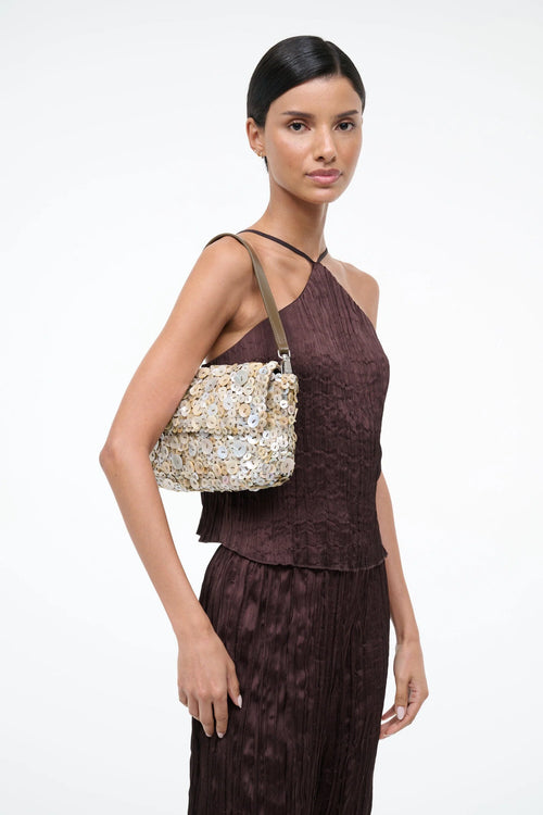 Timmy Shoulder Bag ~ Mother of Pearl