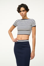 Guard Top ~ Navy/White