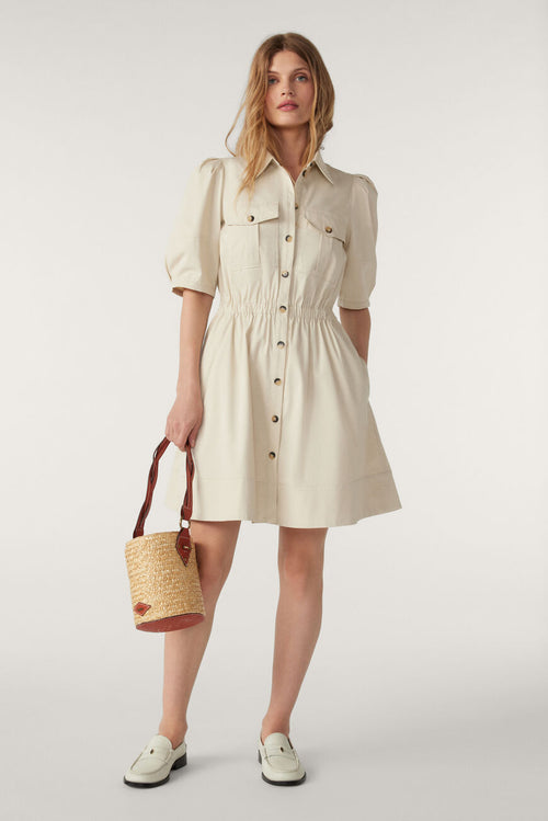 Lincoln Dress ~ Beige