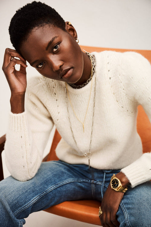 Belma Sweater ~ Ecru