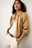 Icon Ruffled Coat ~ Camel