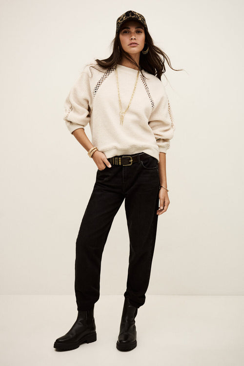 Sweatshirt Sweet ~ Ecru