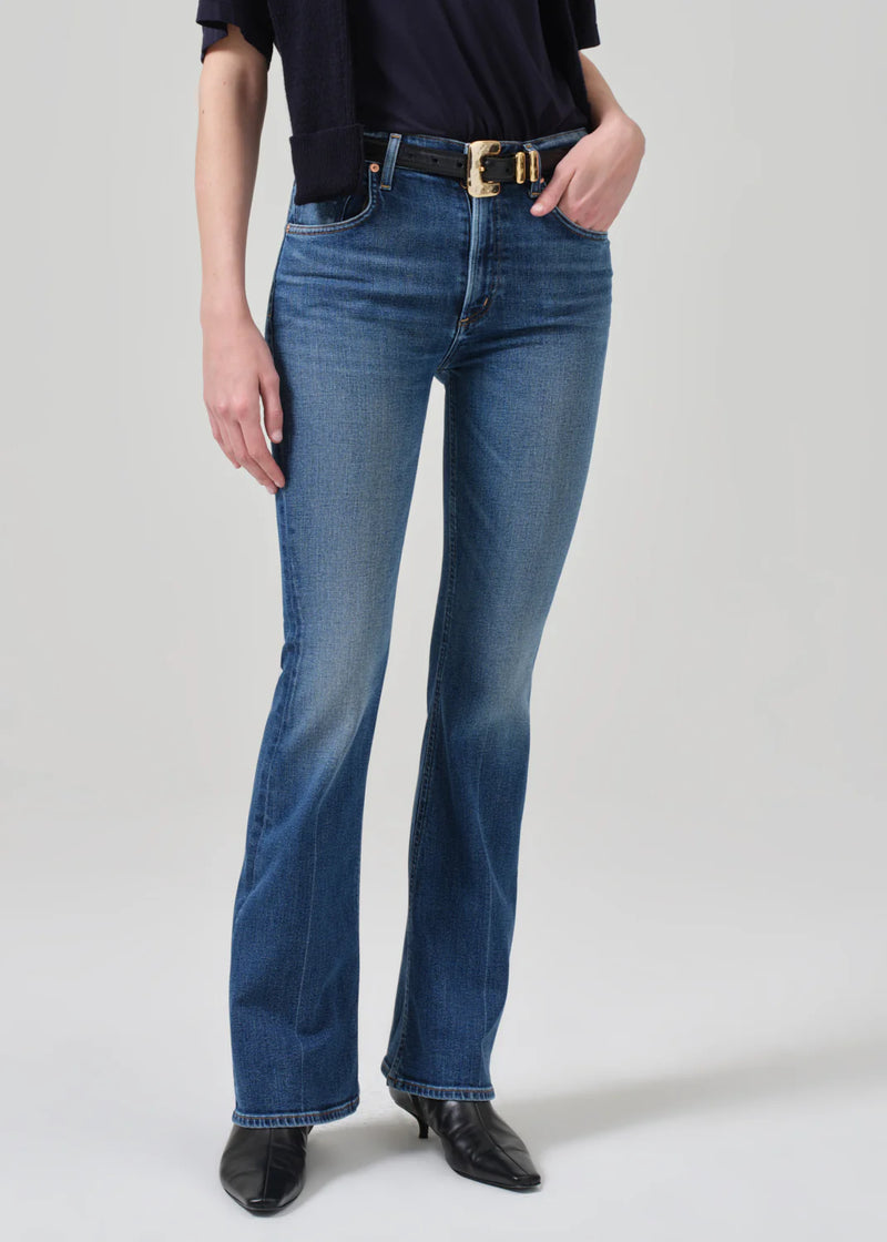 Lilah High Rise Bootcut 32.5" ~ Abalone