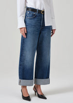 Ayla Baggy Cuffed Crop ~ Claremont