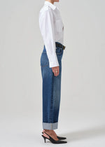 Ayla Baggy Cuffed Crop ~ Claremont