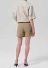Brynn Drawstring Linen Short ~ Gobi