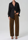 Micro Long Relaxed Jean ~ Sepia Cheetah