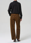 Micro Long Relaxed Jean ~ Sepia Cheetah