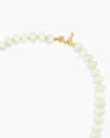 Palma Necklace ~ White Chalcedony