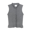 Ozzie Tank ~ Fog Heather Grey