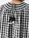 Hayes Blouse ~ Black and White Gingham