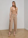 Liora Cropped Jean ~ Dark Cappucino