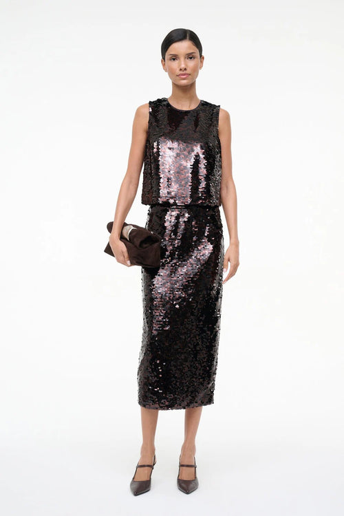 Seraphina Top ~ Espresso Black