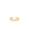 Adjustable Pave Ring