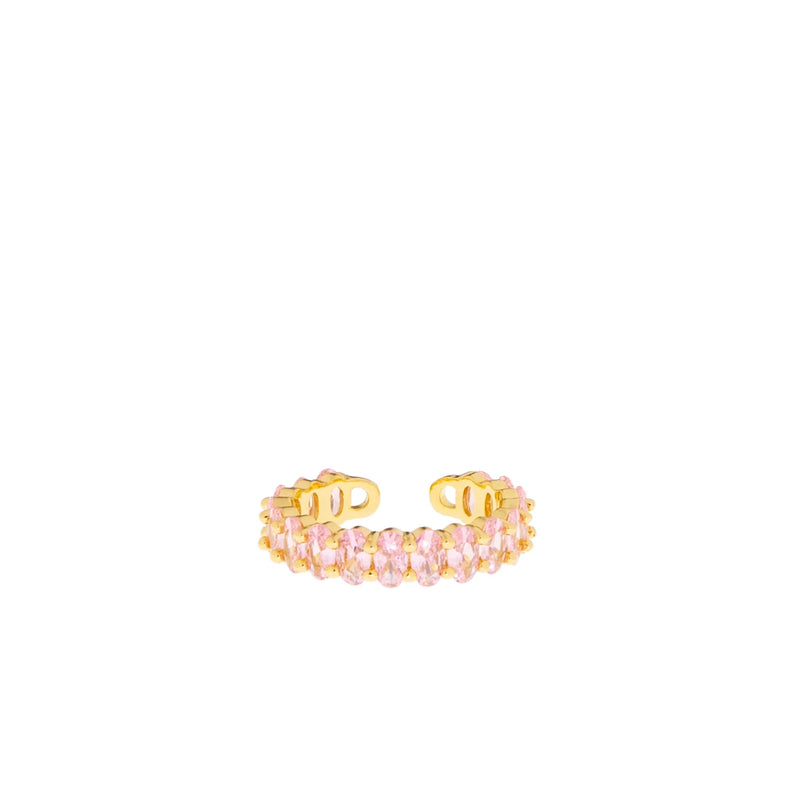 Adjustable Pave Ring