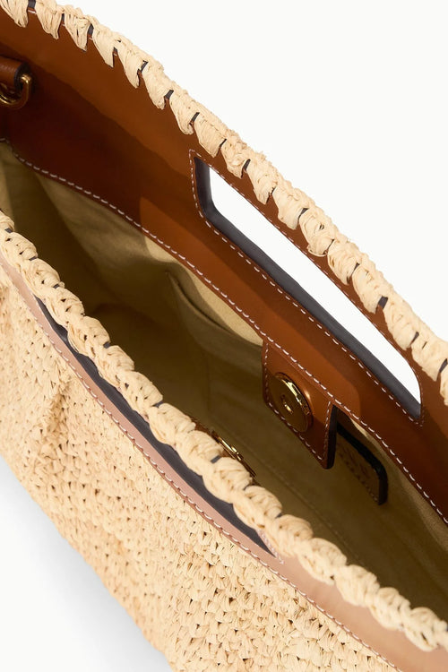 Lena Clutch~ Natural/Tan