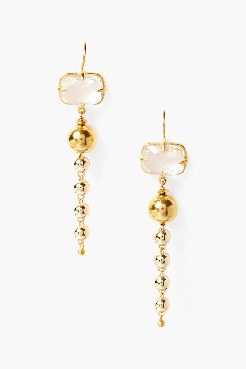 Dangle Earrings ~ Crystal