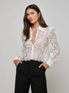 Anita Lace Button Up
