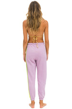 5 Stripe Sweatpants ~ Mauve / Pink / Green