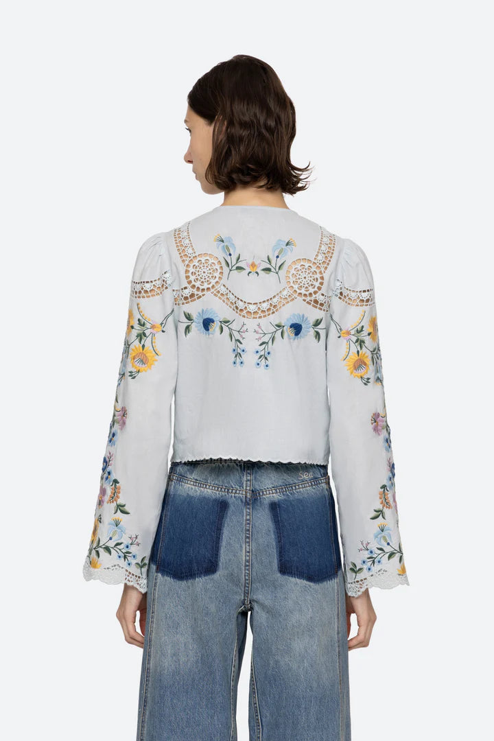 Celia Embroidery Blouse – Chic Streets