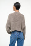 Cropped Hampton Sweater ~ Bisque