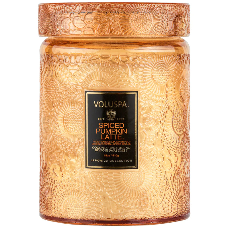Spiced Pumkin Latte ~ Large Jar Candle