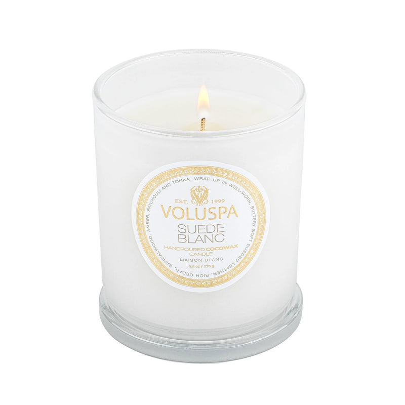 Suede Blanc Classic Candle