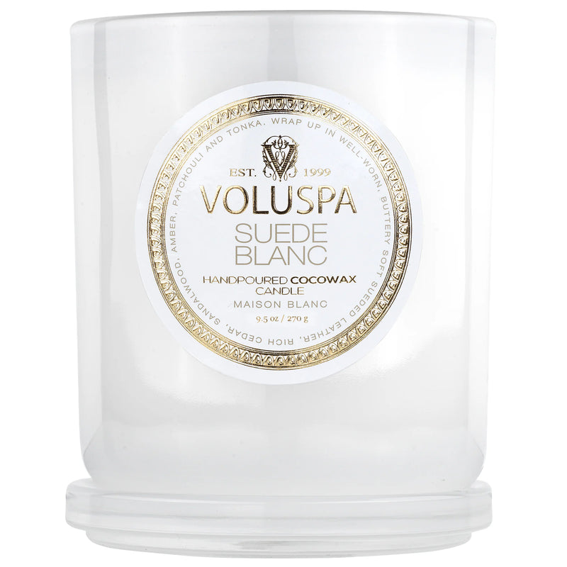 Suede Blanc Classic Candle