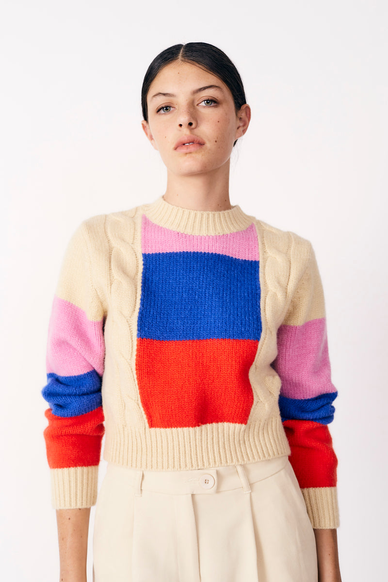 Brinsley Colorblock Sweater