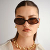 Work It! Oval Sunglasses ~ Cocoa
