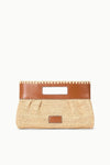 Lena Clutch~ Natural/Tan