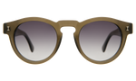 Leonard Sunglasses ~ Olive W/ Grey Gradient