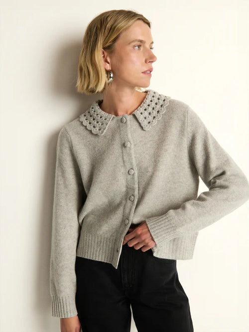 Addie Cardigan ~ Heather Grey
