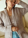 Alyiah Open Front Cardigan