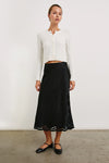 Anya Skirt ~ Black Eyelet