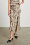 Anya Skirt ~ Champagne Leopard