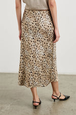 Anya Skirt ~ Champagne Leopard