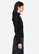 Riva Ribbed Turtleneck Top