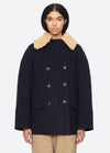 Astra Peacoat ~ Navy