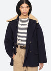 Astra Peacoat ~ Navy